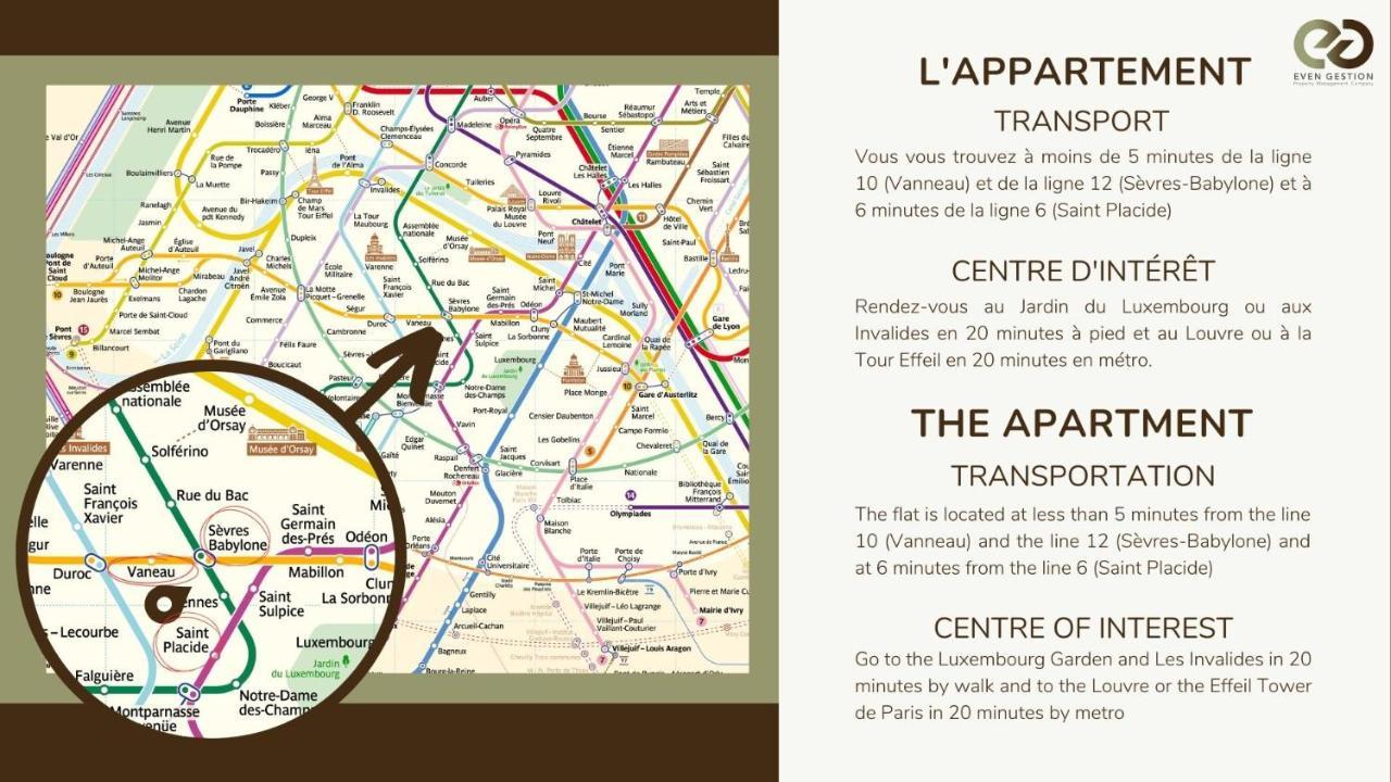 0#Appart 2Pers#Jardin Luxembourg#Necker París Exterior foto